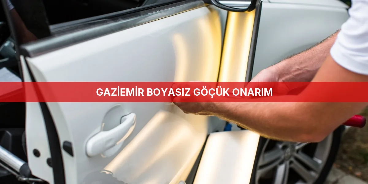 Gaziemir Boyasız Göçük Onarım