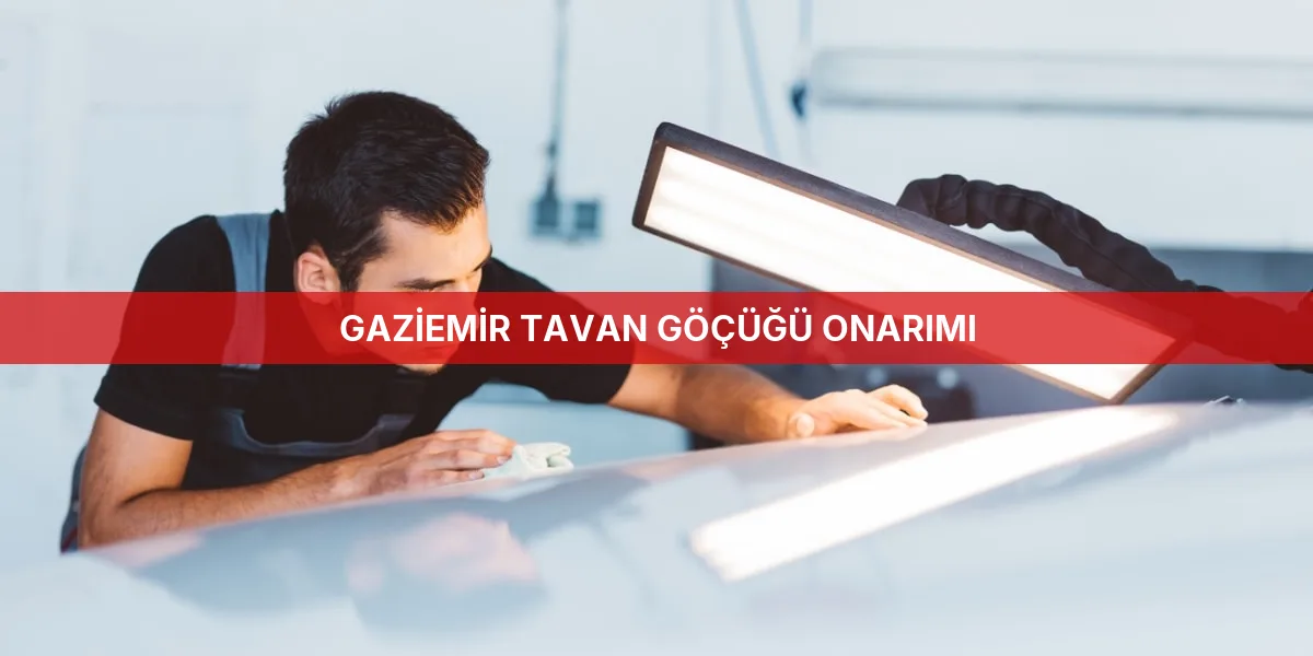 Gaziemir Tavan Göçüğü Onarımı